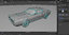 3D muscle cougar xr1970 blender car model