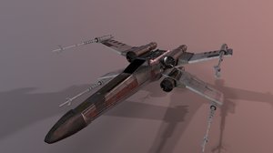 x-wing 3D
