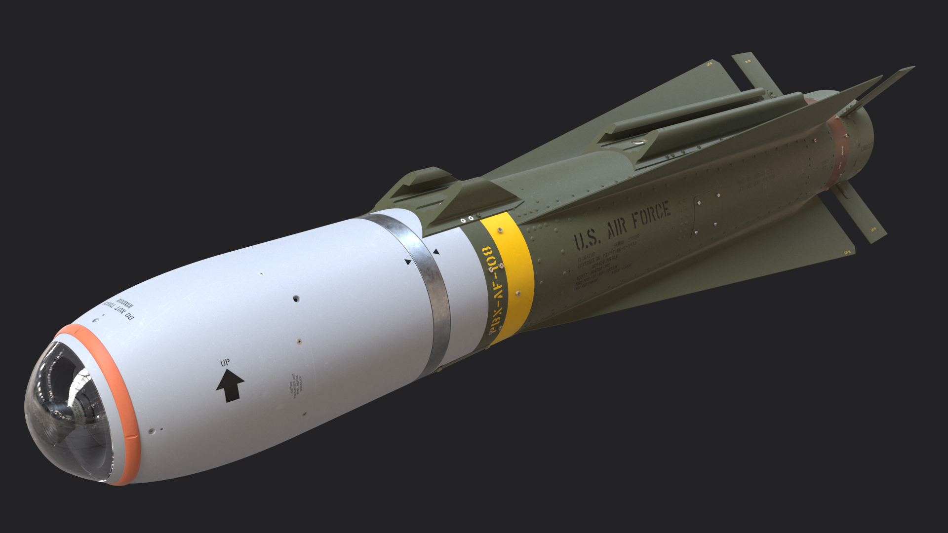 Agm-65 maverick missile 3D model - TurboSquid 1579567