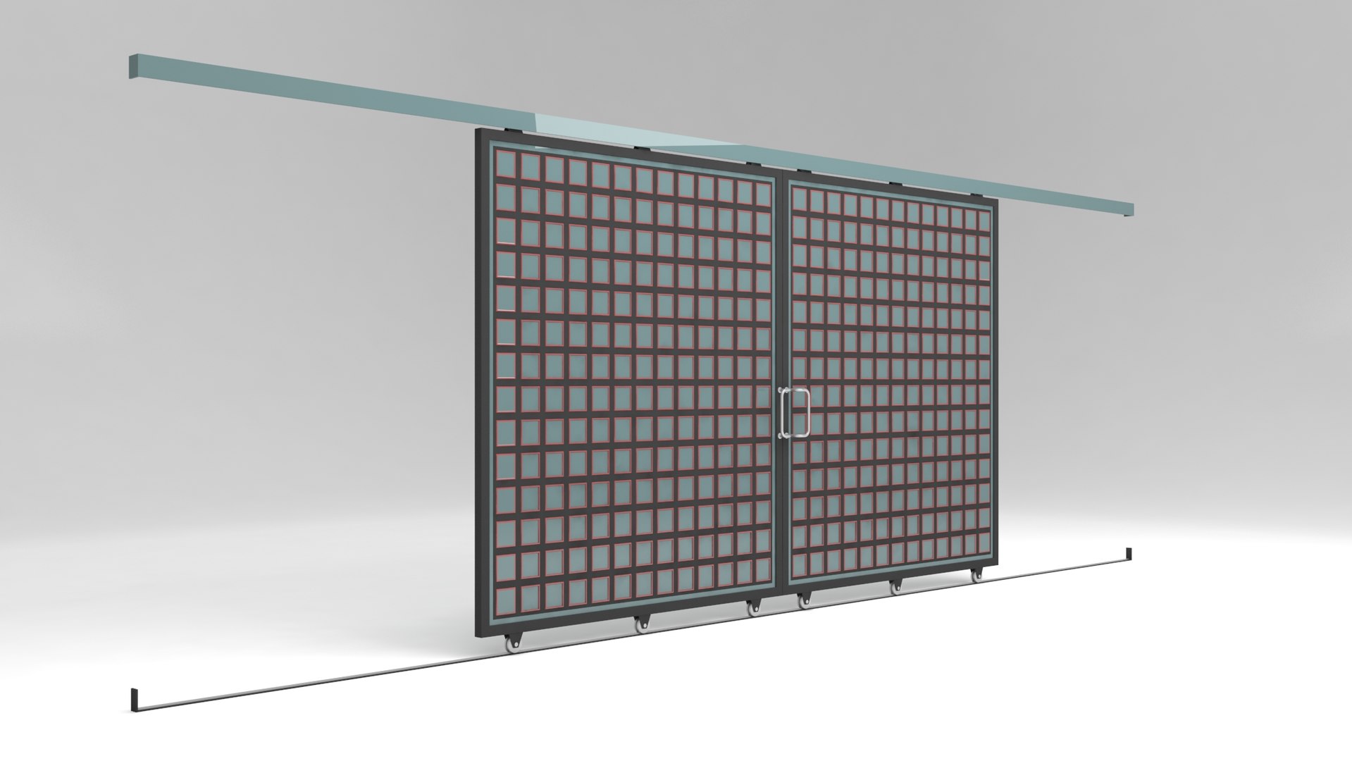 Factory sliding door warehouses 3D model TurboSquid 1579713