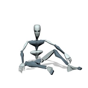 Male stand up and walk away