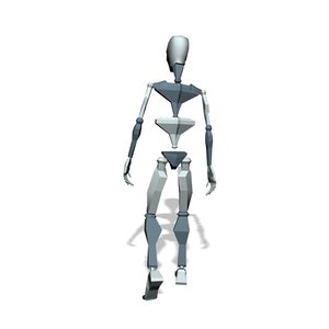 Male walk turn and sit down