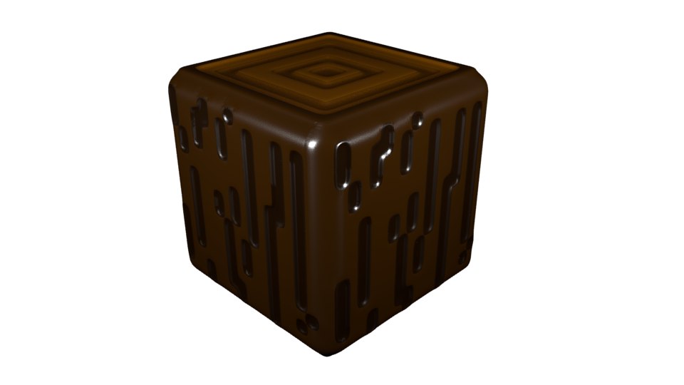 3D model wood block minecraft TurboSquid 1580040
