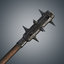 medieval hammers maces weapons 3D model