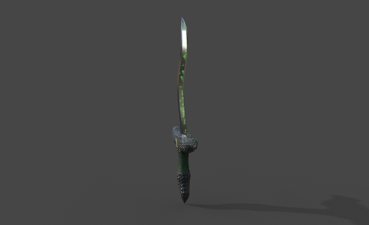 Dagger poisoned 3D - TurboSquid 1580317