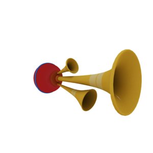 3D horn model