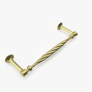 classic drawer pull 3D
