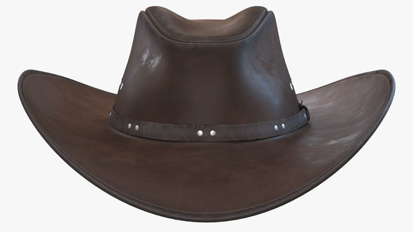 Realistic cowboy hat 3D model - TurboSquid 1580586