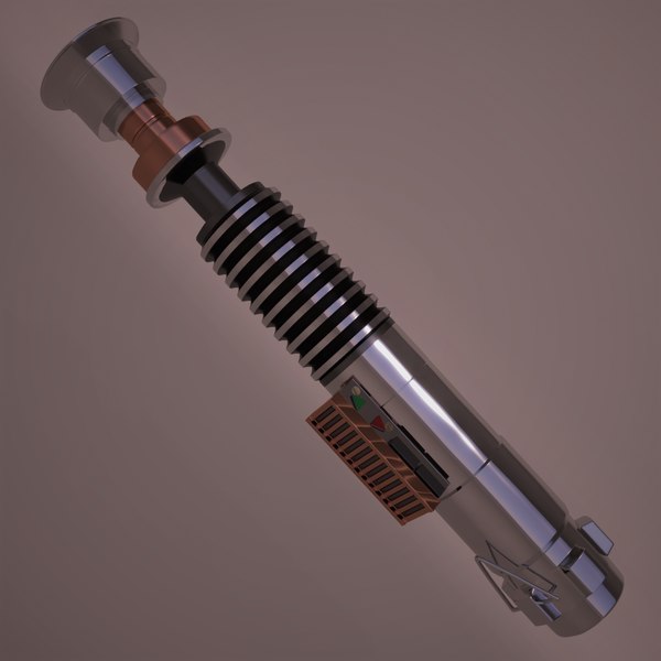 Lightsaber luke skywalker model 