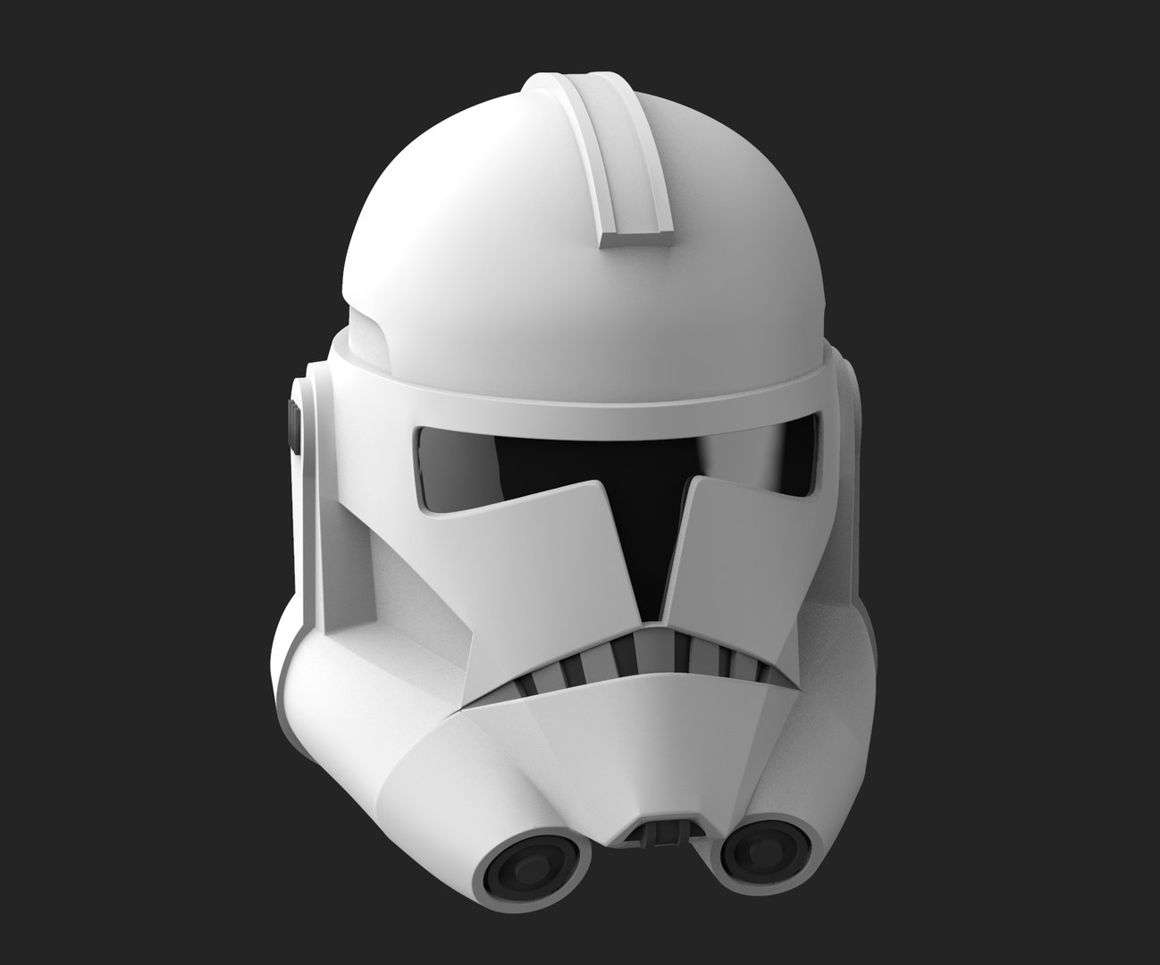 Clone trooper helmet model TurboSquid 1580672