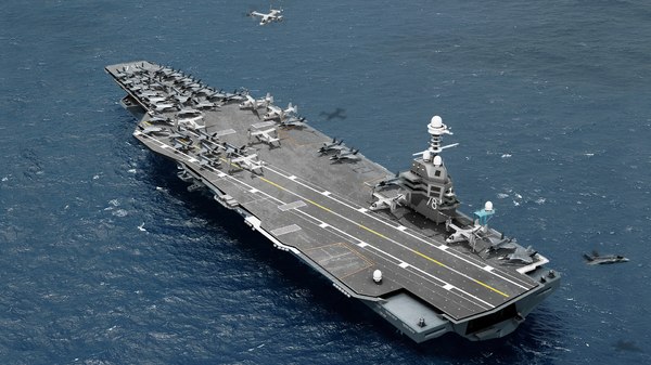 3D model uss gerald r cvn-78 - TurboSquid 1580753