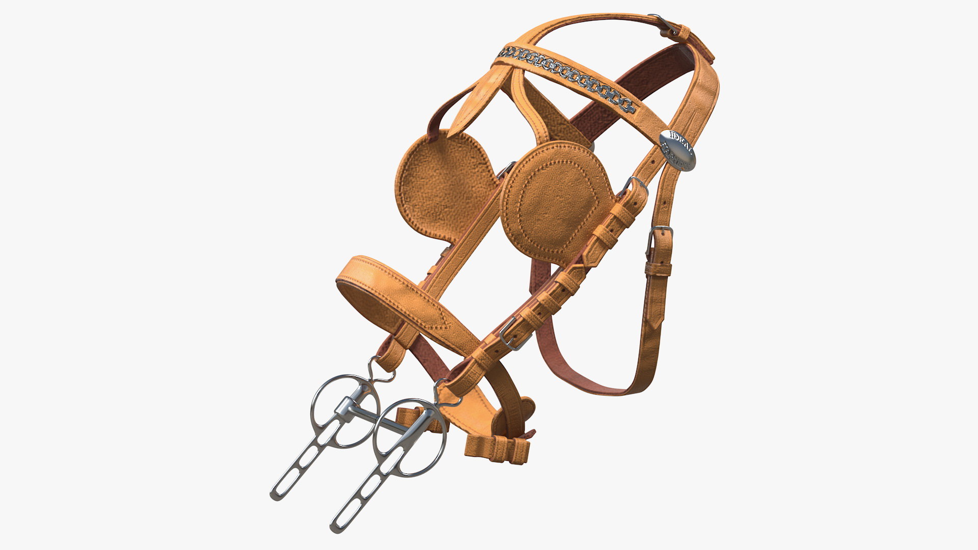 3D horse head harness TurboSquid 1581062