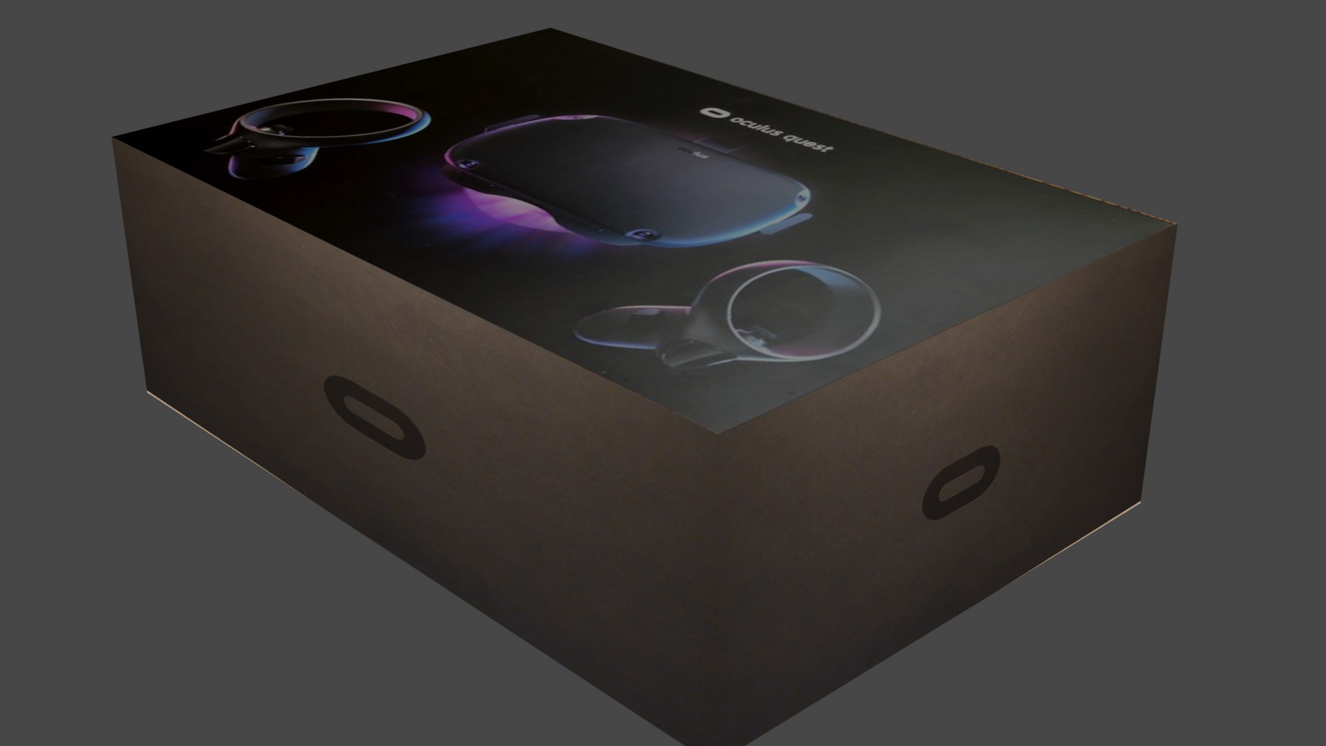 3D oculus quest box TurboSquid 1581531