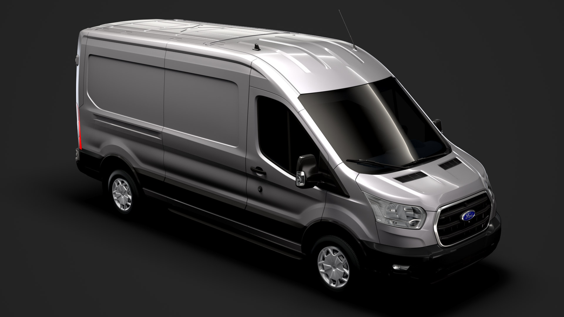 Ford transit 3d model