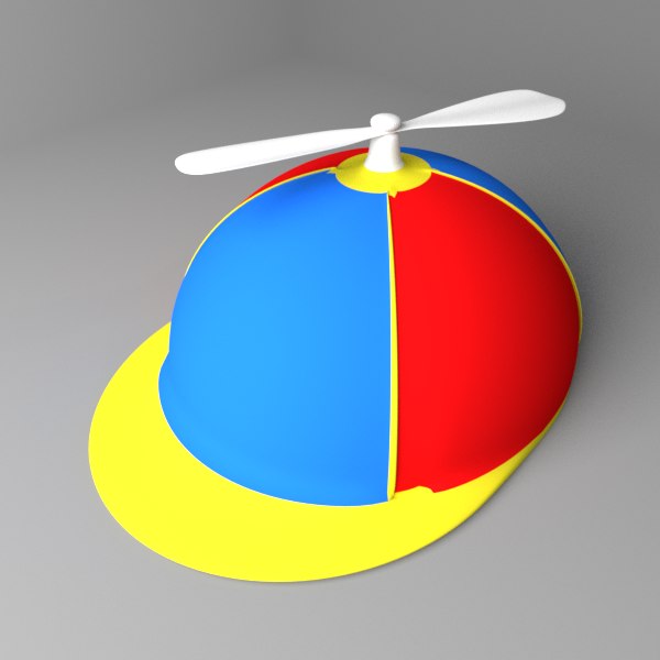 3D propeller cap TurboSquid 1581952