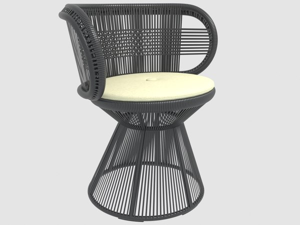 modelo 3d Robinson Armchair Liaigre remaster - TurboSquid 1701245