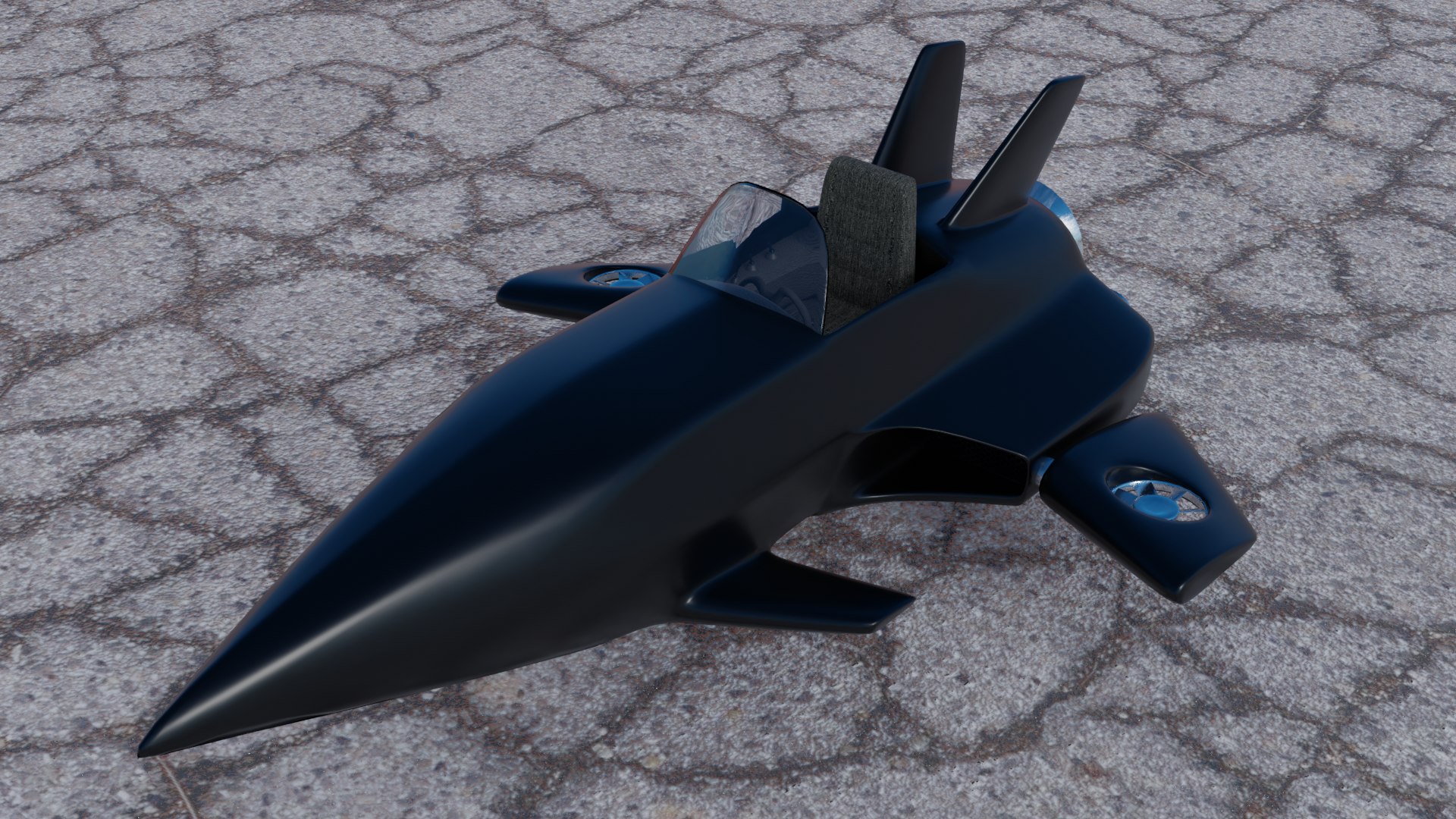 Rocket car 3D model TurboSquid 1582274