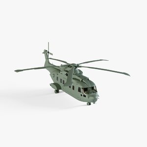 3D agusta westland vvip chopper