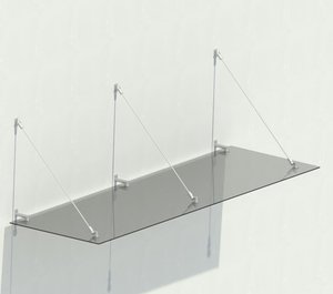 fine parametric canopy - 3D model