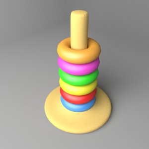 toddler toy - tower model