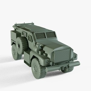 cougar vehicle 3D model