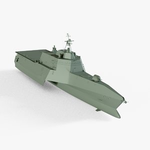 uss independence lcs-2 3D model
