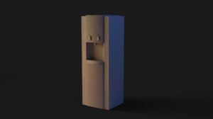 water cooler dispenser pbr 3D model