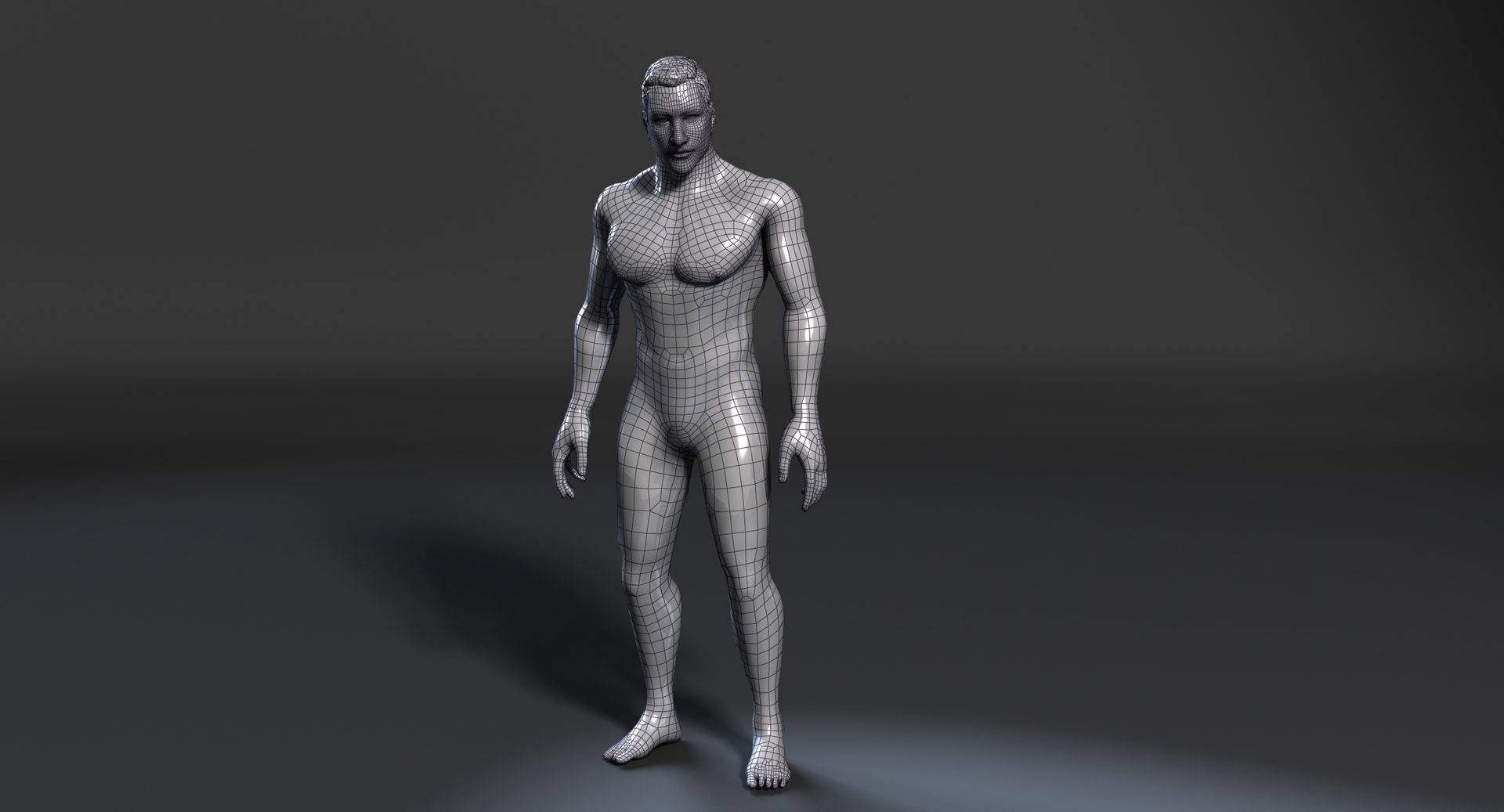 Personagem Do Jogo Naked Old Man Rigged Modelo D Turbosquid