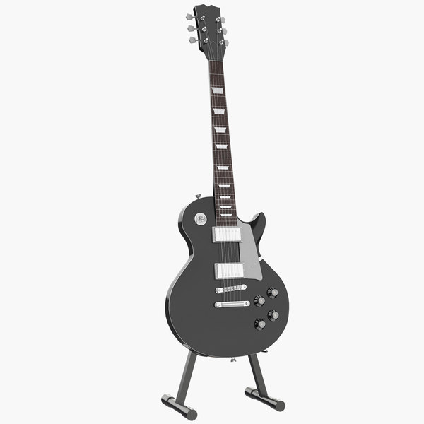 3D gibson les paul