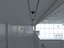 3D exhibition hall interior exterior model