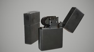 zippo lighter 3D model