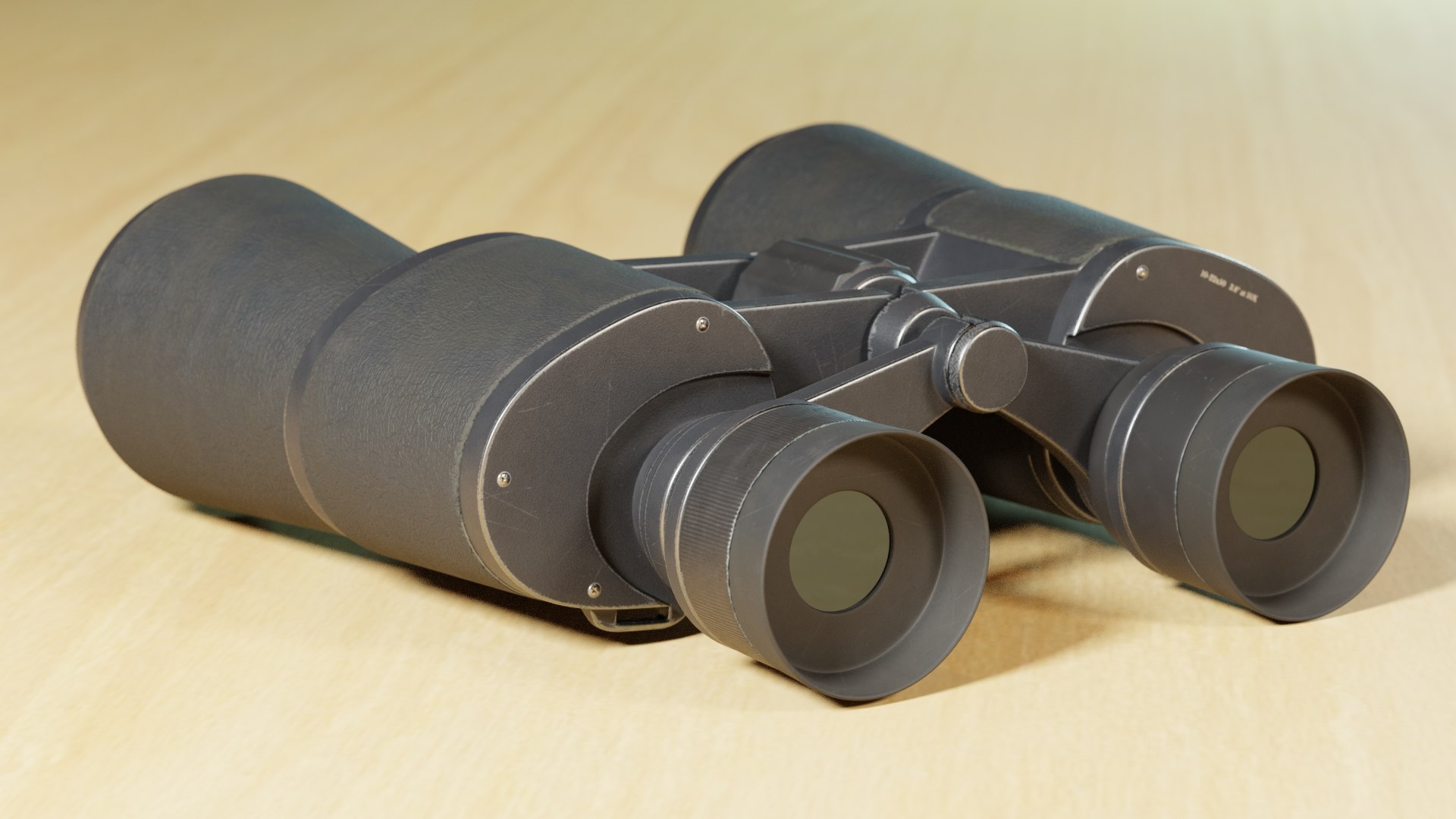 Binocular 3D model TurboSquid 1582931
