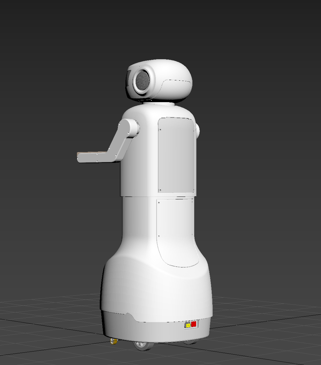 3D server robot - TurboSquid 1583106