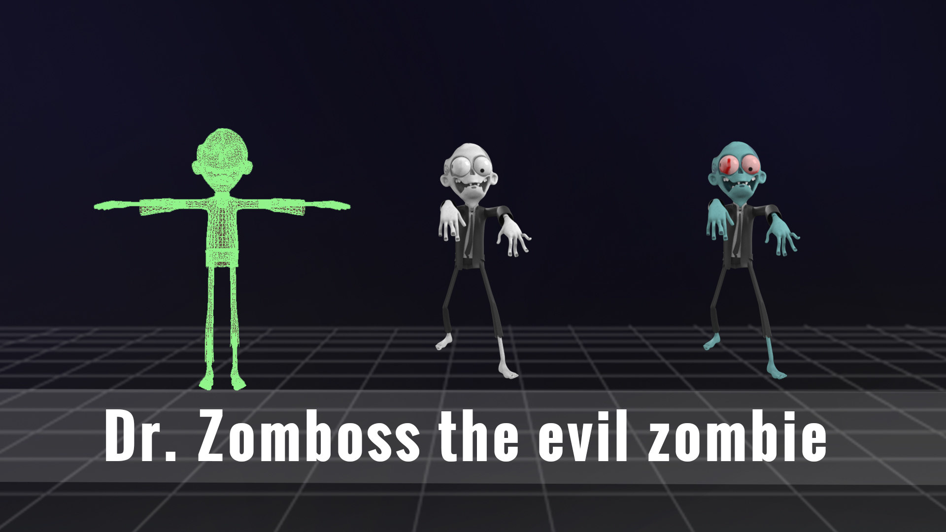 Dr zomboss zombie 3D model - TurboSquid 1583120