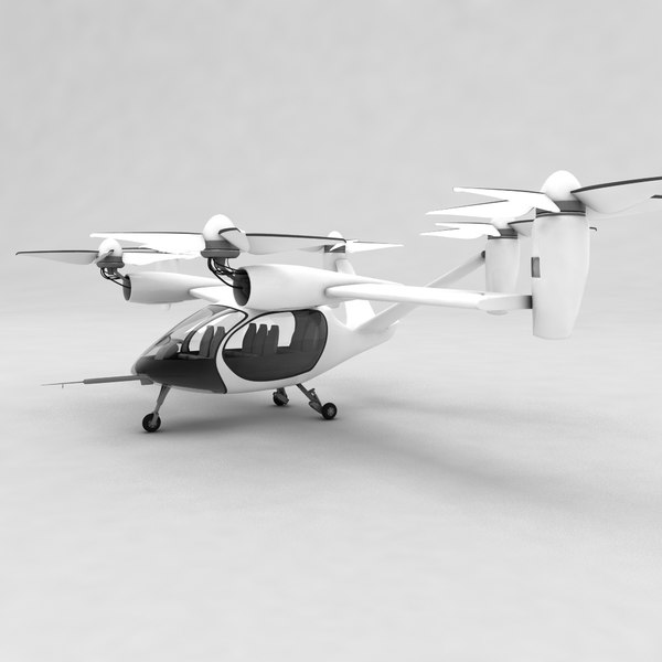 TOYOTA EVTOL DRONE Modelo 3D - TurboSquid 1583217