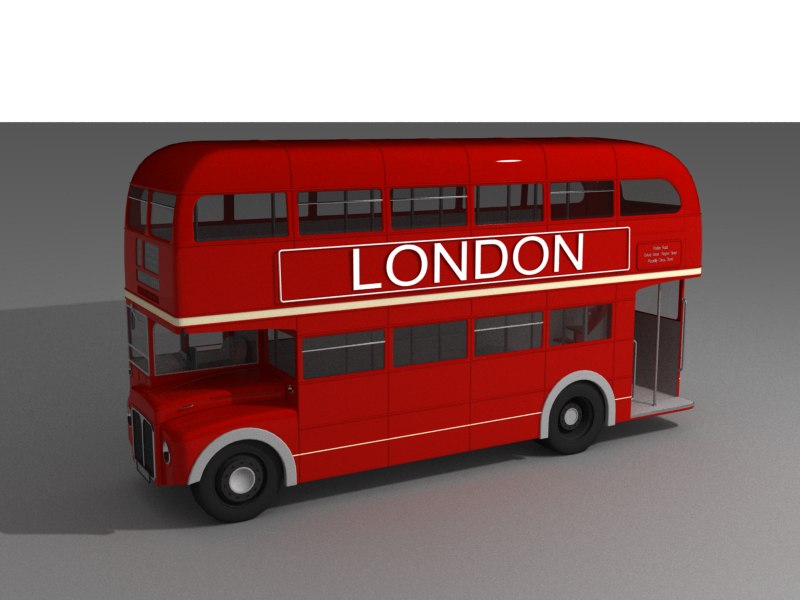 London buss model TurboSquid 1583215