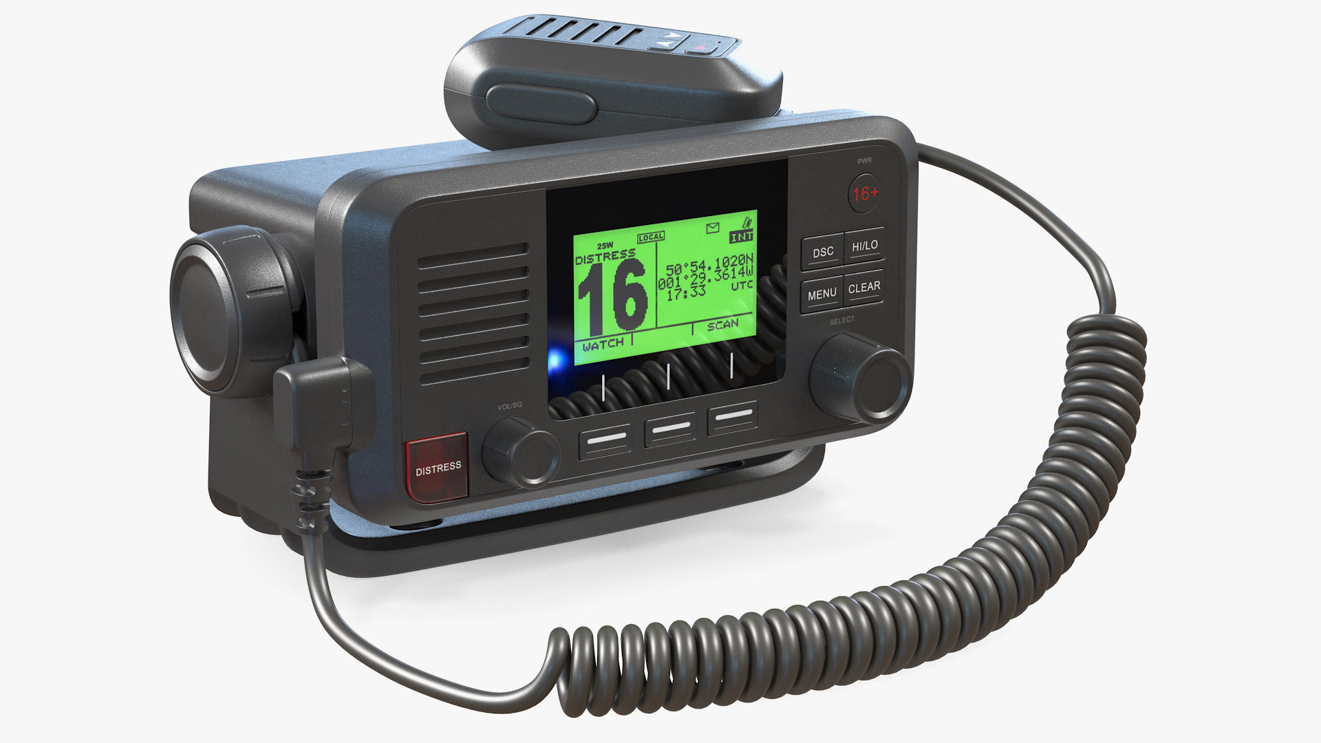 Vhf marine base radio 3D model TurboSquid 1583758