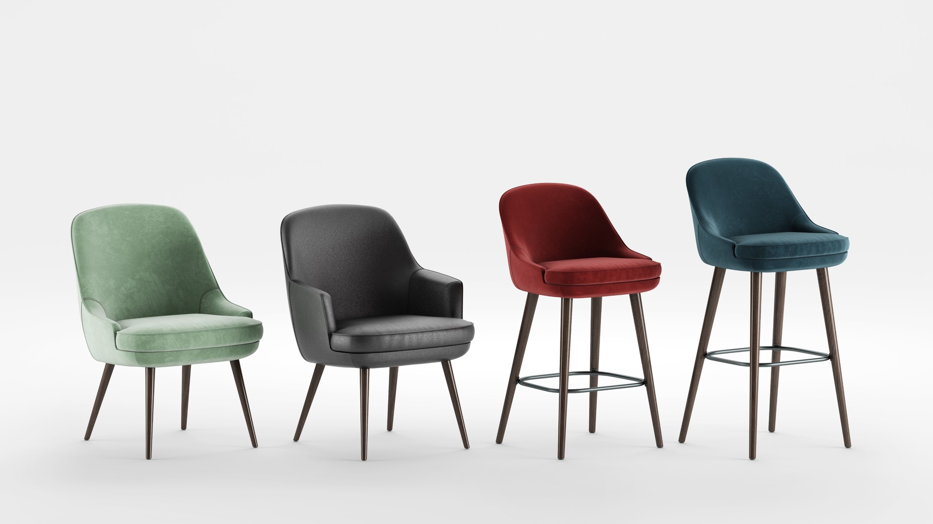 3D walter knoll 375 dining chair model TurboSquid 1583813