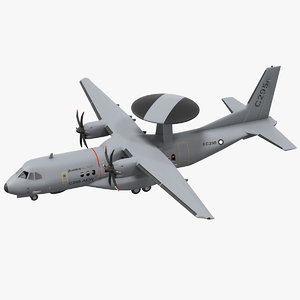 airbus c295 airborne early 3D model