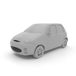 chery qq 2011 3D model