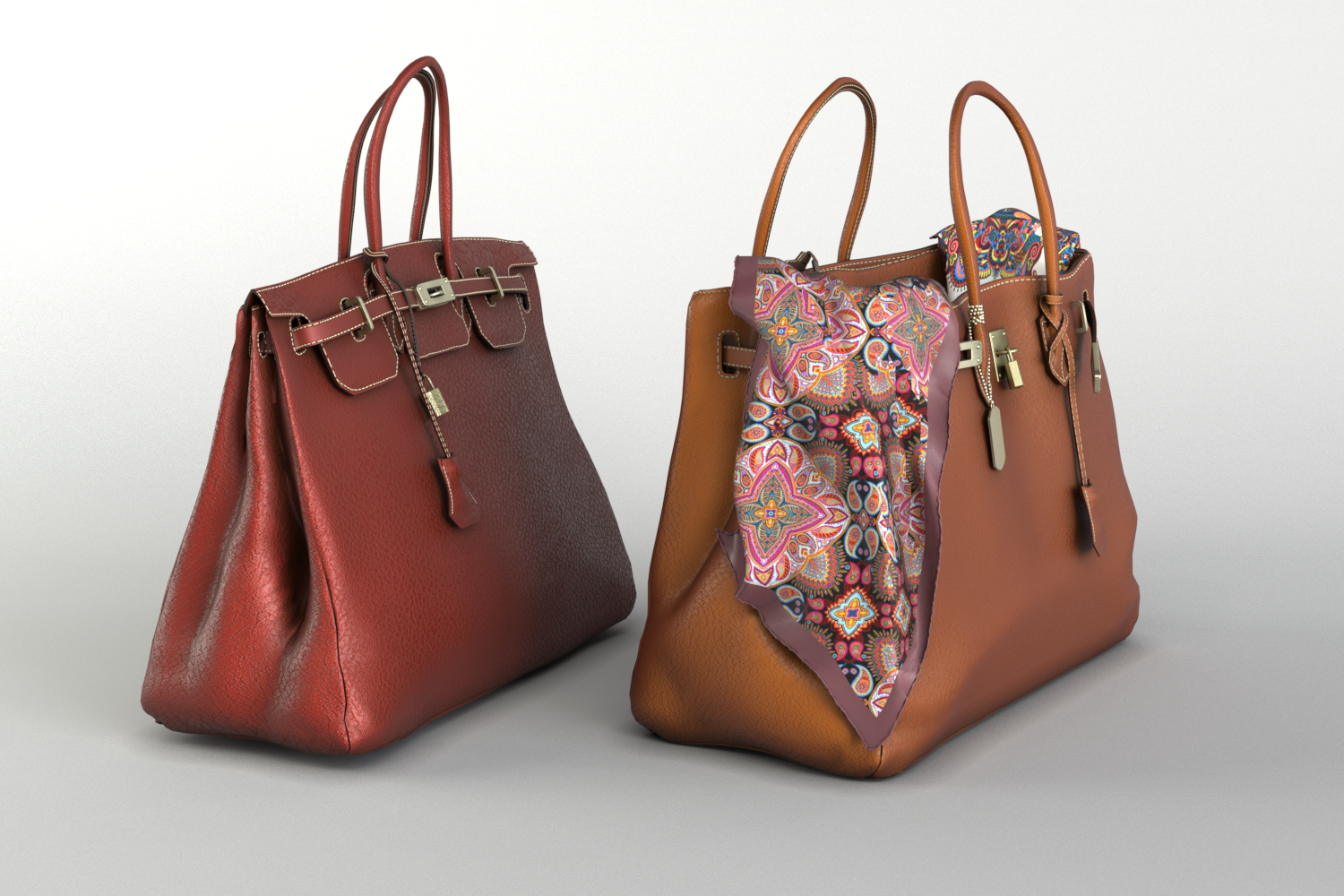 3D hermes handbag model - TurboSquid 1584369