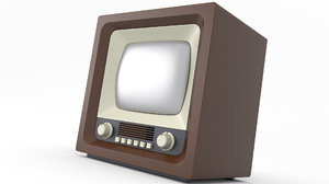 3D tv old retro