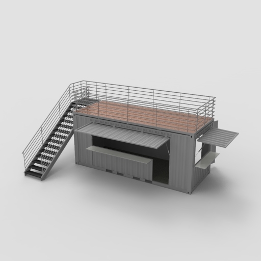 shipping container 3D model