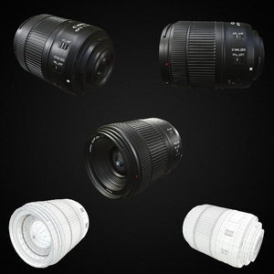 3D canon ef-s 18-135mm lens model