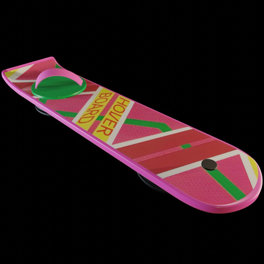 Future hoverboard model - TurboSquid 1585055