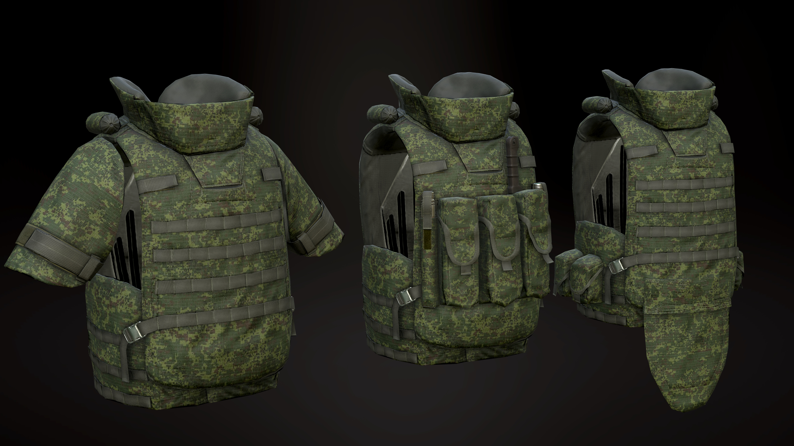 Armor 6b43 equipment 3D model - TurboSquid 1211101