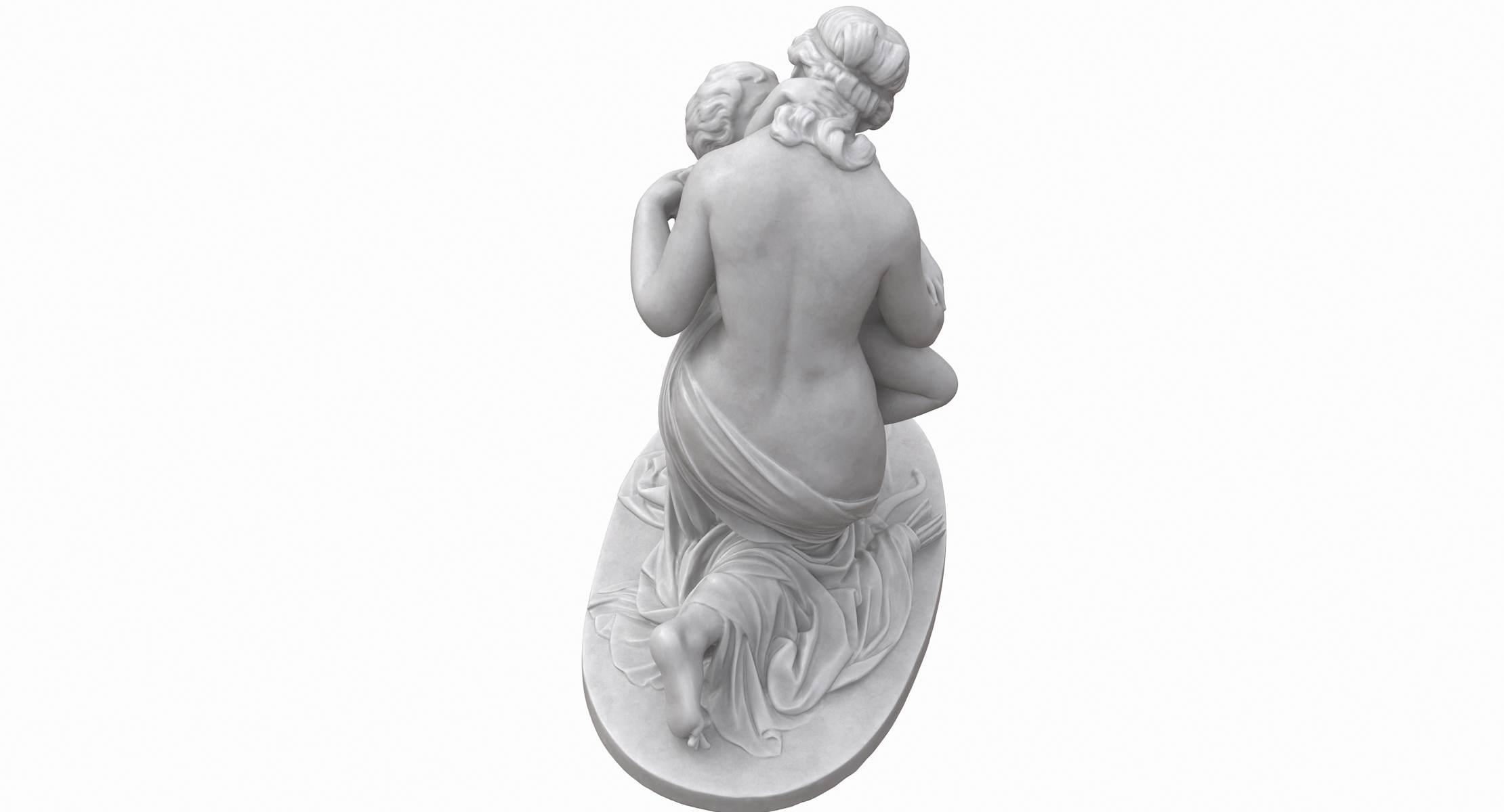 3D venus kiss cupid model TurboSquid 1585191