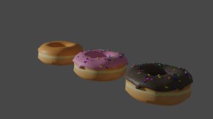 3D donut model