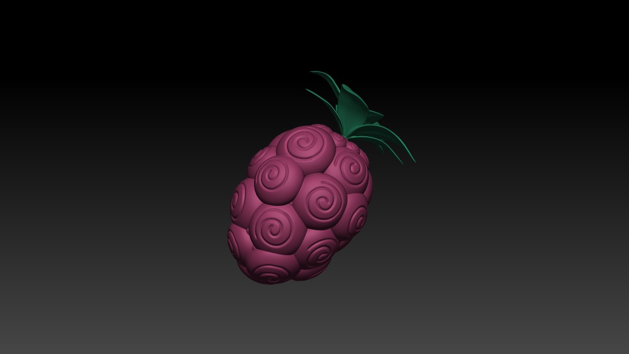 Modelo 3d Bara Bara No Mi One Piece Devil Fruit TurboSquid 1585293