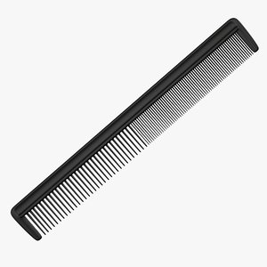 3D hair comb pocket